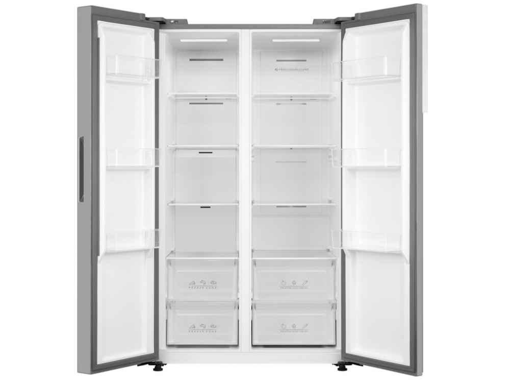 Side-by-side Tesla RB4600FMXE, E, 460LH177, Total No Frost, Inverter, Display LED, Inox [2]