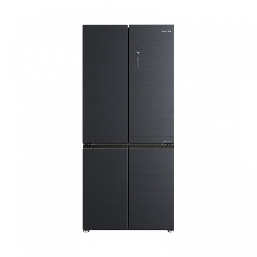 Side by Side Toshiba GR-RF677WI-PMJ(06), volum net total 515L, clasa E, NoFrost, System PureAir, Moisture Zone, Flexible Zone, Origin Inverter, Wi-fi Control, Display Exterior, design Morandi Grey [1]