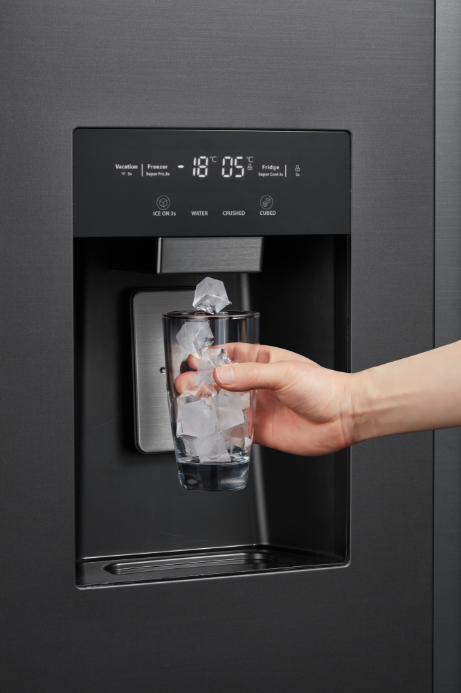 Side by side Toshiba GR-RS755WI-PMJ(06), 568 l, No Frost, Clasa E, Ice Maker 3 in 1, Wifi, Argintiu [2]