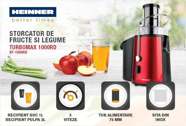STORCATOR DE FRUCTE SI LEGUME HEINNER XF-1000RD [3]