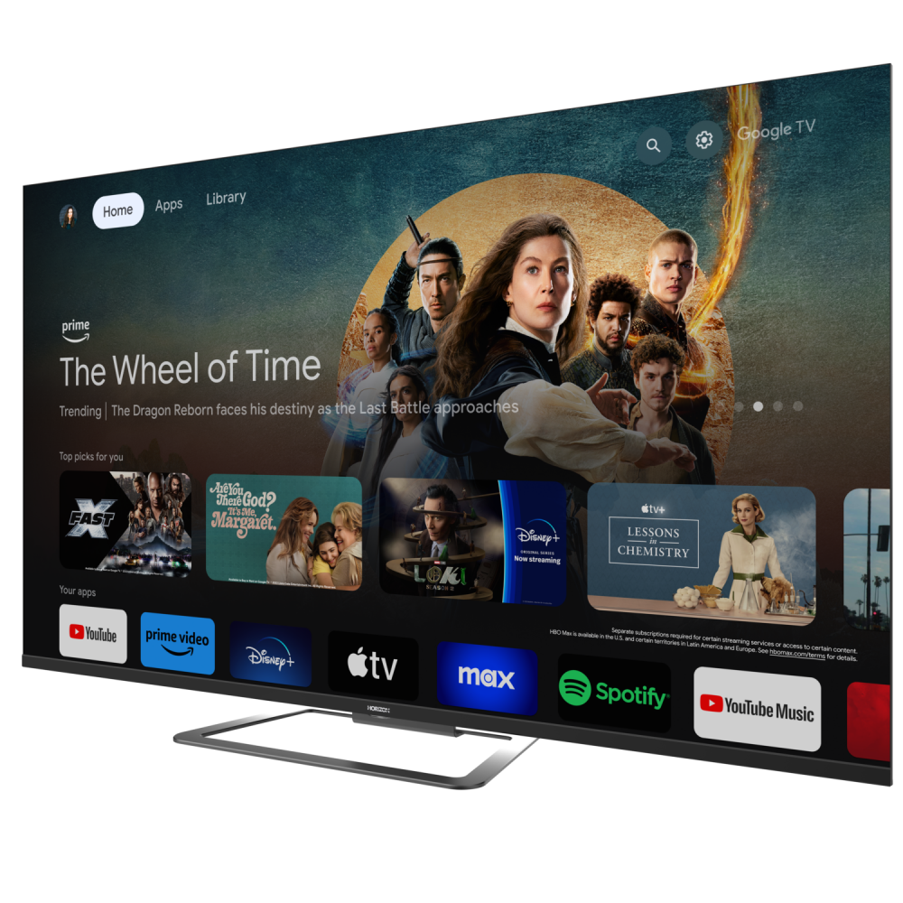 Televizor QLED Horizon 55HQ8590U/D, 139 cm, Smart Google TV, 4K Ultra HD, Clasa F (Model 2024) [3]