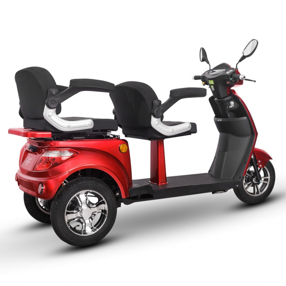 Tricicleta Electrica, FARA Permis, Viteza maxima 25 km pe ora, Motor 1000W, Volta M4+, Autonomie pana la 36km [4]