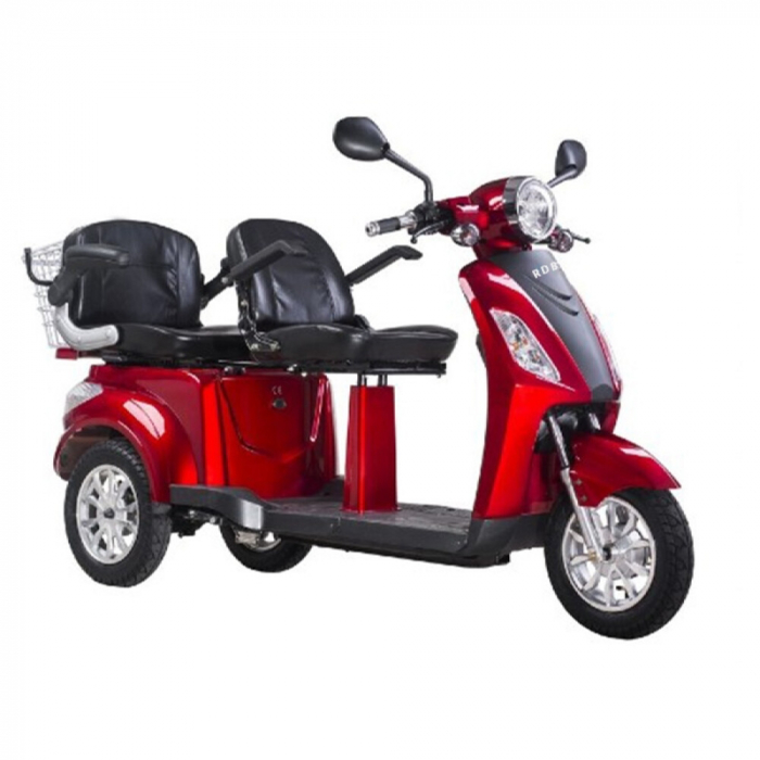 Tricicletă electrică RDB V-KLASS, 800 W, 60V 20AH, fără permis, 2 locuri, 25 km/h [3]