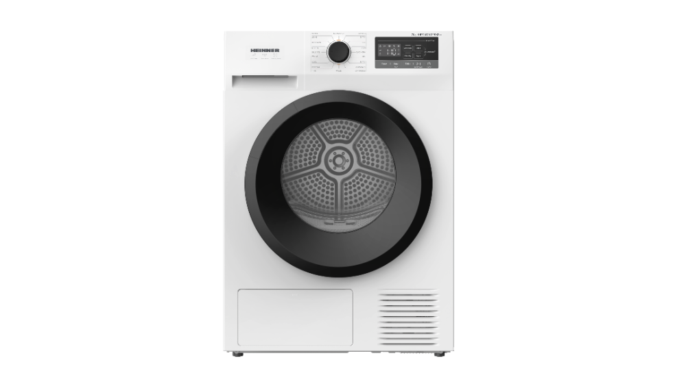 USCATOR DE RUFE CU POMPA DE CALDURA HEINNER HHPD-M7N13PBKE++, CAPACITATE INCARCARE 7KG, CLASA ENERGETICA E, 16 PROGRAME DE USCARE, DISPLAY DIGITAL [1]