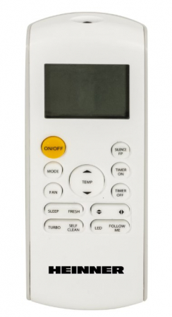 Aparat de aer conditionat Heinner Mirror 12000 BTU Wi-Fi, HAC-MRB12WHWIFI,Functie incalzire, Filtru cu densitate ridicata, Follow me, Clasa A++, negru oglinda cu carcasa alba [2]