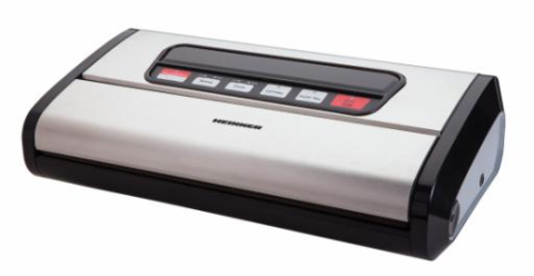 APARAT DE VIDAT ȘI SIGILAT HEINNER HAV-165BKSS, VIDARE USCATĂ / UMEDĂ, POMPĂ ȘI SIGILARE DUBLĂ, SISTEM DE RĂCIRE A BENZII DE SIGILARE, FURTUN PENTRU CASEROLE, CUTTER ÎNCORPORAT [2]