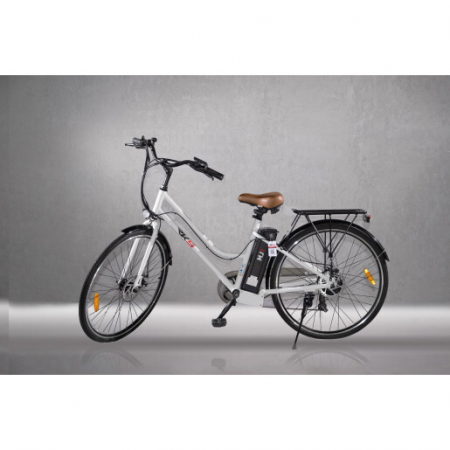Vehicule electrice - Bicicleta electrica MJ1, 250W, 36V, Litiu Ion, Verde