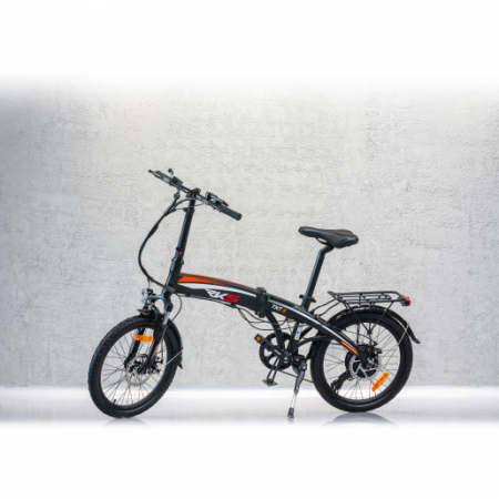 Vehicule electrice - Bicicleta asistata electric pliabila RKS TNT-5, 20 inch, Negru