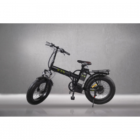Vehicule electrice - Bicicleta electrica pliabila VB2 VTA,Litiu Ion, Negru
