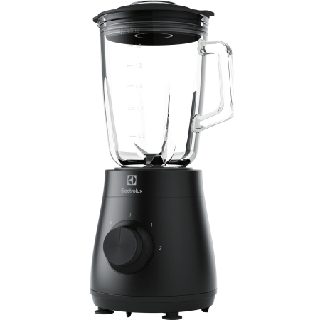 Blendere & Tocatoare - Blender Electrolux E3TB1-4GG, 500W, 1,5 l, 2 viteze + Pulse, 4 lame inox, cana sticla termo-rezistenta, negru