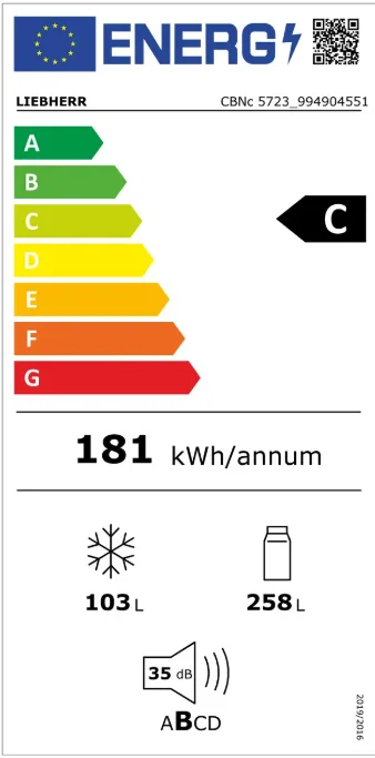 COMBINA FRIGORIFICA LIEBHERR CBNC 5723 [2]