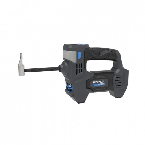 Compresoare de aer - COMPRESOR PENTRU UMFLAT ROTI CU ACUMULATOR 20V HYUNDAI IF20S - SOLO