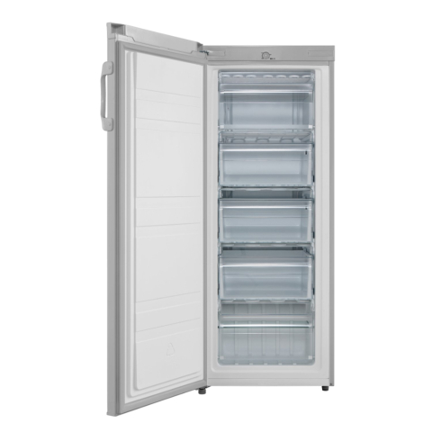 Electrocasnice & Climatizare - CONGELATOR VERTICAL DAEWOO FZ-160MEX, DE TIP STATIC, CAPACITATE NETA 160L, 5 SERTARE, CONTROL MECANIC AL TEMPERATURII, CLASA E, INOX