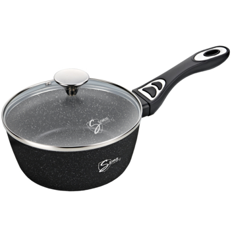 CRATITA ANTIADERENTA CU MANER SI CAPAC SAMUS VER200LSPB-20 CM