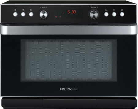 Cuptor cu microunde Daewoo KOS-1C0K, 34 l, 800 W, Autocuratre cu abur, Mecanic, Grill, Timer, Negru [2]