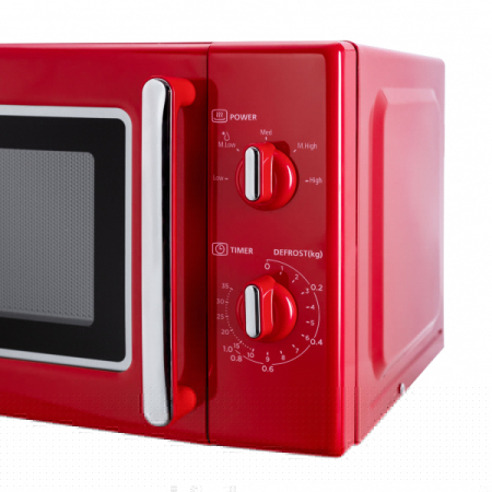 Cuptor cu microunde Daewoo KOR-6S20R , 20 l, 700 W, Mecanic, Rosu [2]