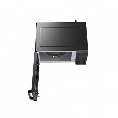 Cuptor cu microunde digital Toshiba, 23 L, Touchscreen, putere 750-800 W, coacere combinata, pre setare gatire, functie blocare copii, Negru