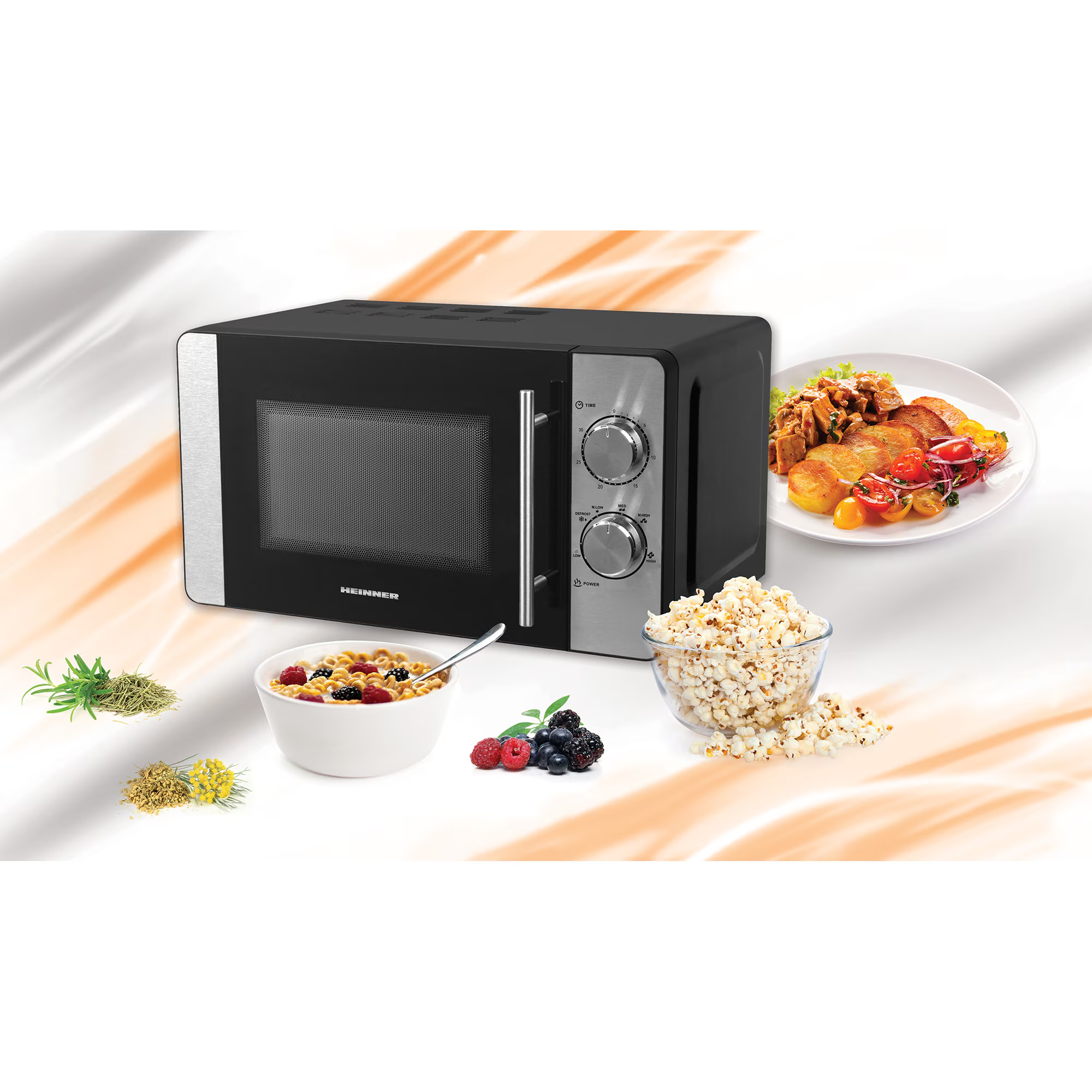 CUPTOR CU MICROUNDE HEINNER HMW-20MBKSS
