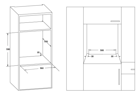 Cuptor incorporabil Heinner HBO-S624LTG-IX, Electr... [3]