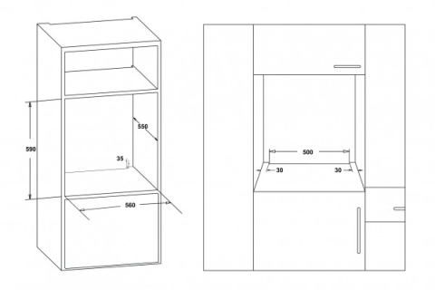 Incorporabile - CUPTOR INCORPORABIL SAMUS SC620VTV