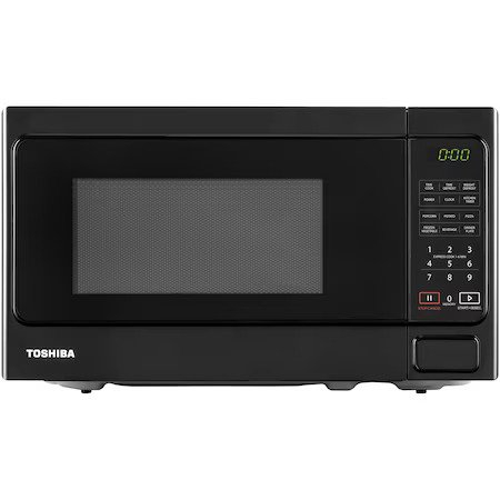 Cuptoare cu microunde - Cuptor microunde Toshiba MM-EM20PBK, 20 l, 800 W, Control Digital, Timer, Afisare ceas, iluminare LED, Functie blocare copii, Negru
