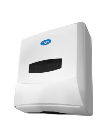 Dispensere - DISPENSER HARTIE IGIENICA LIMPIO DP1100JW2, PLASTIC, INCHIDERE CU CHEIE, ALB