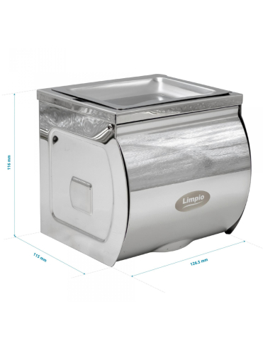 DISPENSER HARTIE IGIENICA SCRUMIERA LIMPIO TD 10W3 [2]