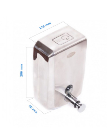 DOZATOR SAPUN LIMPIO SD101, 1000 ML, INOX