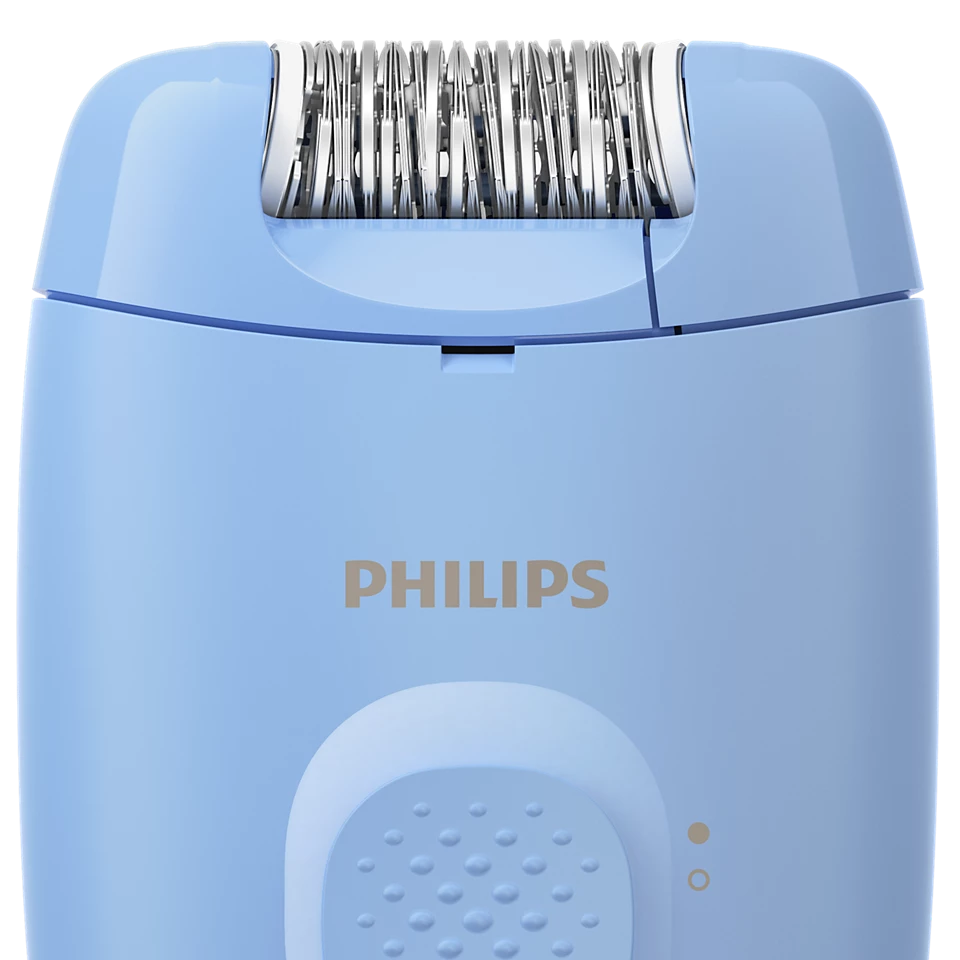Ingrijire personala - Epilator cu Fir Philips Seria 2000 BRE228/00 1 Setare de Viteza Cap de Epilare Lavabil Albastru