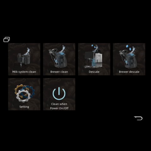 ESPRESSOR AUTOMAT SAMUS MAGNIFIQUE 19, PUTERE 1200-1450 W, 19 BARI, REZERVOR APĂ 1.7 L, RECIPIENT CAFEA BOABE 250 G, 20 TIPURI BĂUTURI, SISTEM EXTRACȚIE LAPTE CU FURTUN 25 CM, ÎNĂLȚIME REGLABILĂ DUZE  [4]