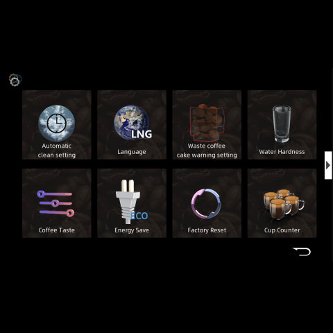 ESPRESSOR AUTOMAT SAMUS MAGNIFIQUE 19, PUTERE 1200-1450 W, 19 BARI, REZERVOR APĂ 1.7 L, RECIPIENT CAFEA BOABE 250 G, 20 TIPURI BĂUTURI, SISTEM EXTRACȚIE LAPTE CU FURTUN 25 CM, ÎNĂLȚIME REGLABILĂ DUZE  [5]