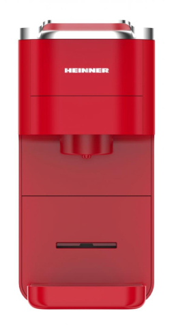 Espressor cu capsule HEINNER HEMC-DD15RED, 1525 W, Rezervor 1.5 l, Ecran digital si control tactil, Compatibil cu Nespresso, Dolce Gusto, Ese Pods/Pudra Rosu [2]