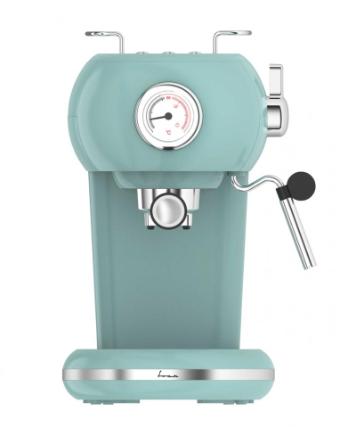 Electrocasnice & Climatizare - Espressor manual Fram FEM-D15RGR, 1100 W, Rezervor 1.2 l, 15 bar Verde