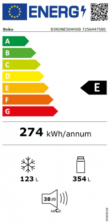 FRIGIDER BEKO B3RDNE504HXB [2]