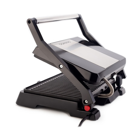 Gratar electric Daewoo DG2500B, 2400 W, placi antiaderente, suprafata de gatire 29x23 cm, termostat, Negru