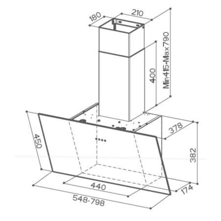 Electrocasnice & Climatizare - HOTA DECORATIVA FABER 330.0529.667 TWEET EV8 LED WH A80