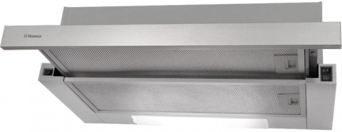 Hota incorporabila telescopica Hansa OTP6233IH, Putere de absorbtie 270 m3/h, 1 motor, 60 cm, Inox