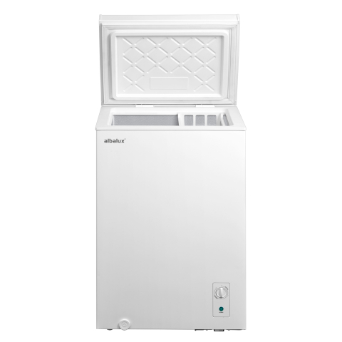 Lazi frigorifice - LADA FRIGORIFICA ALBALUX AXLF116E, 99 L, CLASA ENERGETICA E, DUBLA FUNCTIONARE FRIGIDER/CONGELATOR, TERMOSTAT REGLABIL, ORIFICIU DRANAJ, ALB