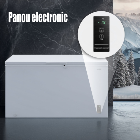 LADA FRIGORIFICA SAMUS LS446E, 418 L, CLASA ENERGETICA E, TERMOSTAT REGLABIL, FAST FREEZE [5]