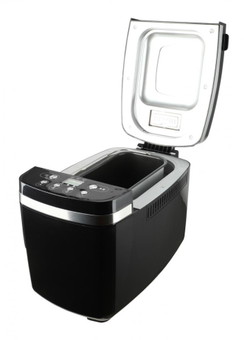 Masina de paine HEINNER HBM-D850BK2P, 14 programe, Timer 13 ore, Functie mentinere temperatura, Control digital Negru/Argintiu