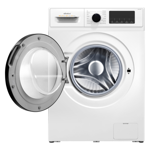 Electrocasnice & Climatizare - MASINA DE SPALAT RUFE ALBALUX AXWGI1492, 9 KG, DISPLAY LED, 16 PROGRAME, 1400 ROTATII, CLASA ENERGETICA A-10%, ADAUGARE RUFE, BLOCARE ACCES COPII, ALB