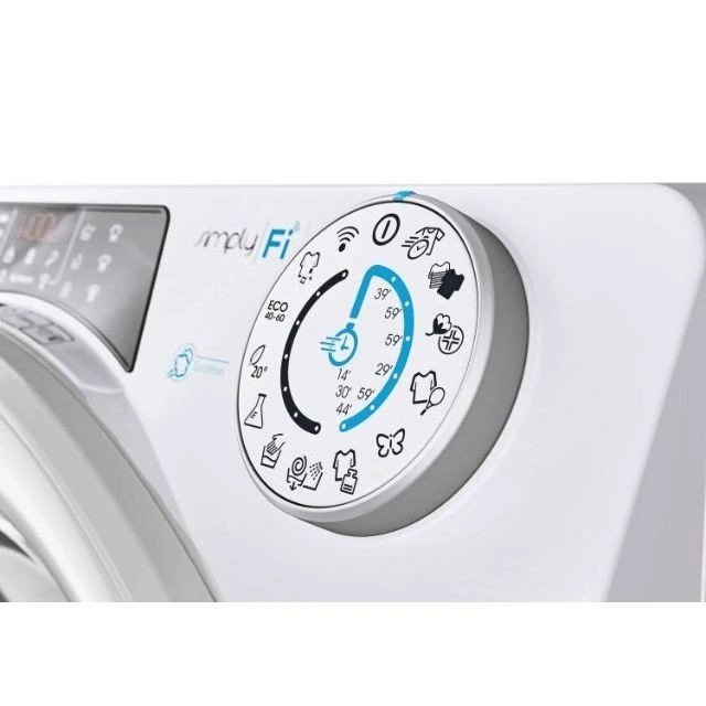 Masini de spalat rufe - Masina de spalat rufe Candy Rapido RO 14104DWME/1-S, 10 kg, 1400 rpm, Wi-Fi, Bluetooth, Motor Inverter, Mix Power Systems, Steam,Clasa A, Alb