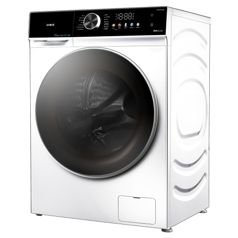 Masina de spalat rufe cu uscator - MAȘINĂ DE SPALAT RUFE CU USCĂTOR SAMUS WSDD10612IDM, 10KG SPALARE, 6KG USCARE, DISPLAY LED COLOR, CLASA A/E