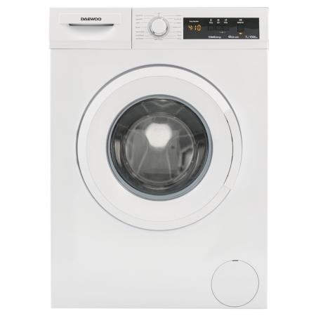 Masina de spalat rufe Daewoo DWD-FV2021-3, 7 Kg, 1000 RPM, Display, Clasa D, Alb Electrocasnice & Climatizare - Masina de spalat rufe Daewoo DWD-FV2021-3, 7 Kg, 1000 RPM, Display, Clasa D, Alb