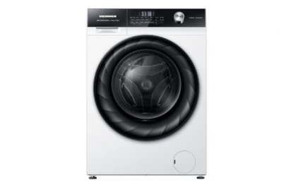Electrocasnice & Climatizare - MASINA DE SPALAT RUFE HEINNER HWM-HMK9014IVA+++, 9 KG, 1400 RPM, CLASA A, MOTOR INVERTER, CONTROL TOUCH, DISPLAY DIGITAL, PROGRAM ALLERGY STEAM, ALB