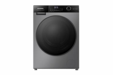 Electrocasnice & Climatizare - MASINA DE SPALAT RUFE HEINNER HWM-HMK9014IVTA+++, 9 KG, 1400 RPM, CLASA A, MOTOR INVERTER, CONTROL TOUCH, DISPLAY DIGITAL, PROGRAM ALLERGY STEAM, GRI TITANIUM