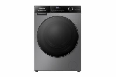 Electrocasnice & Climatizare - MASINA DE SPALAT RUFE HEINNER HWM-HMK9014IVTA+++, 9 KG, 1400 RPM, CLASA A, MOTOR INVERTER, CONTROL TOUCH, DISPLAY DIGITAL, PROGRAM ALLERGY STEAM, GRI TITANIUM