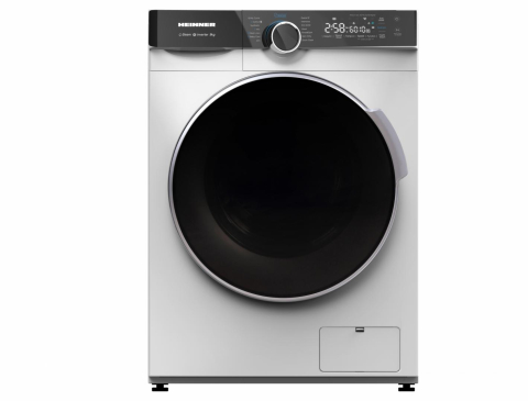 Electrocasnice & Climatizare - MASINA DE SPALAT RUFE HEINNER HWM-M914IVKA+++, 9KG, 1400RPM, CLASA A, MOTOR INVERTER, 14 PROGRAME, CONTROL TOUCH, DISPLAY DIGITAL, ALB