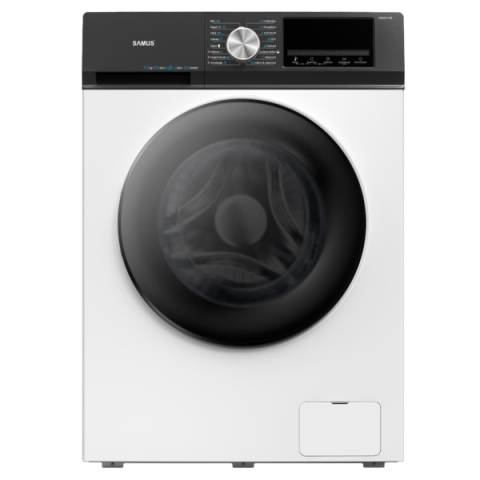 MASINA DE SPALAT RUFE SAMUS WSEDI7148, 7 KG, MOTOR INVERTER, DISPLAY LED, 16 PROGRAME, 1400 ROTATII, CLASA ENERGETICA A – 10%, REINCARCARE CU RUFE IN TIMPUL SPALARII, ALB [6]
