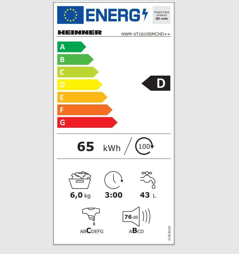 MASINA DE SPALAT RUFE SLIM HEINNER HWM-VT1610SMCHD++ [3]